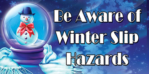 Winter Safety Banner