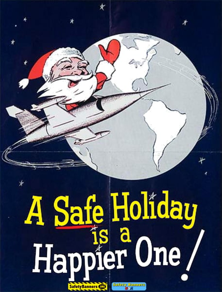 Christmas safety Poster A