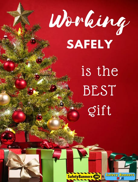 Christmas safety Poster B