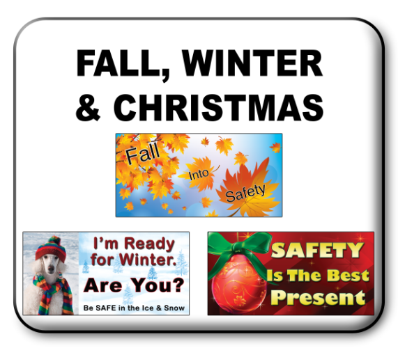 Safety Banners for Winter