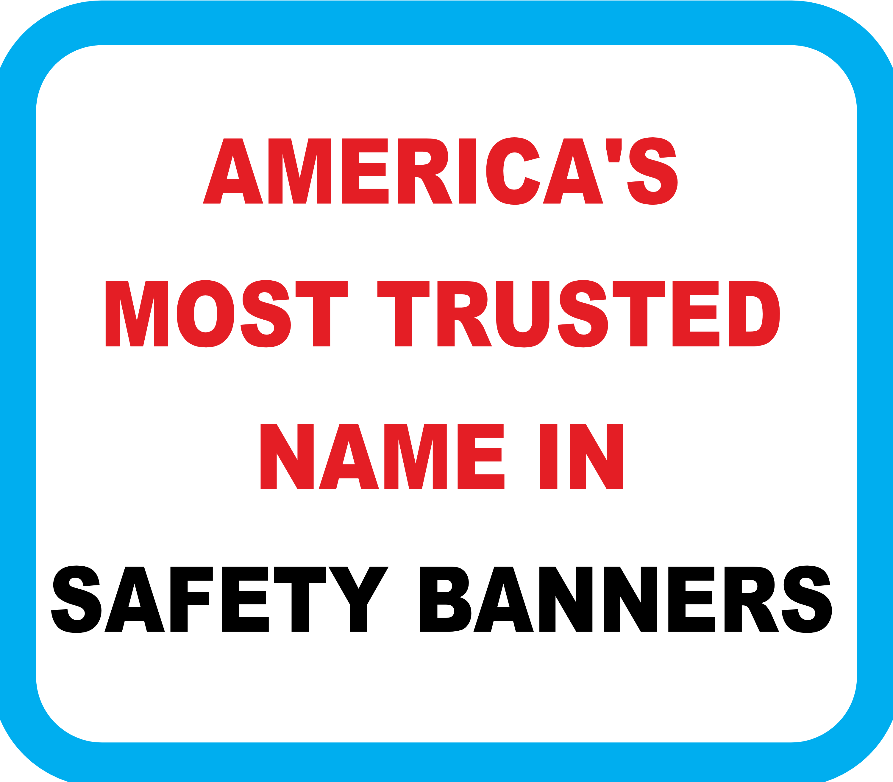 Safety Banners: Our Most Popular Safety Banners