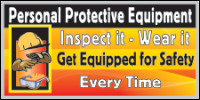 safety banners product number 1063