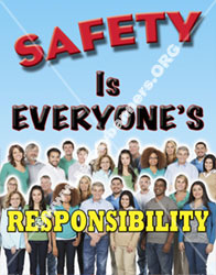 safety poster for industry 1163 vL