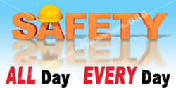 1336 Safety Banner All Day safety banners images
