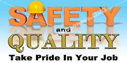 Many safety banners images