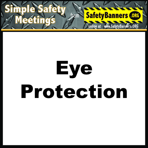 Eye Protection Button