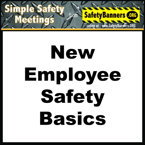 New Employee Safety Basics Button