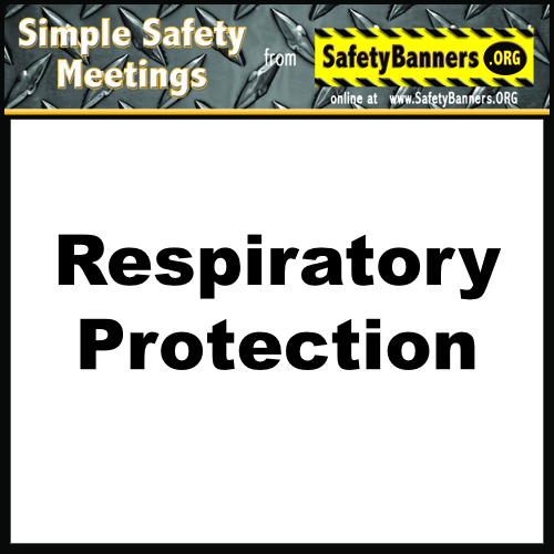 Respiratory Protection Button