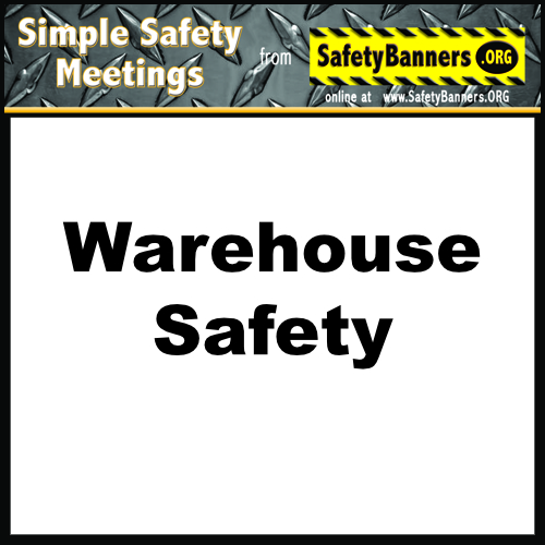 Warehouse Safety BUTTON