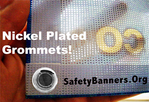 Mesh Fence Safety Banner Material