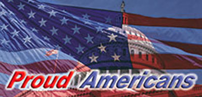 Proud American banner