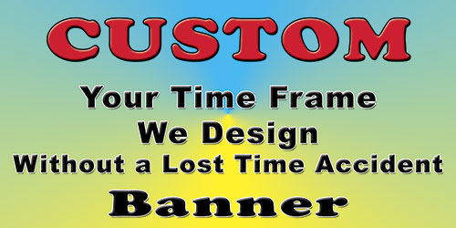 custom lost time banner