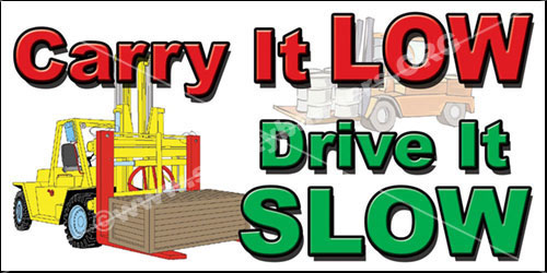 forklift intersection safety banner item1024