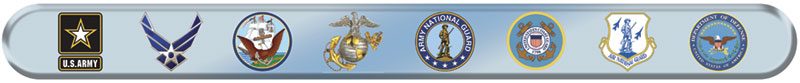 Safety Banners: THANK YOU U.S. Military for Keeping Us and Our Country Safe 5 Military Logos Bar