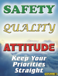 FREE Safety Attitude Posters Download 4 FREE Attitude priority poster