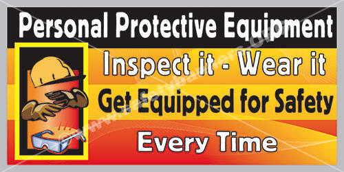 Personal Protection Safety Banners