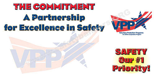 VPP and VPPPA safety banners and posters