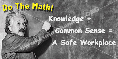 Safety Banners Images 49 do the math safety banner #1139
