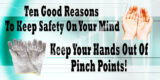 Ten Good Reasons To Keep Safety On Your Mind